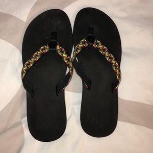 Reef Rasta Flip Flops
